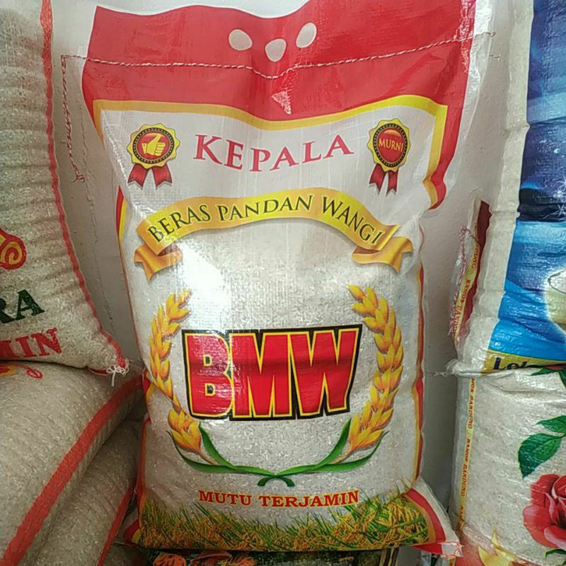 

beras BMW kepalalaminating 10kg