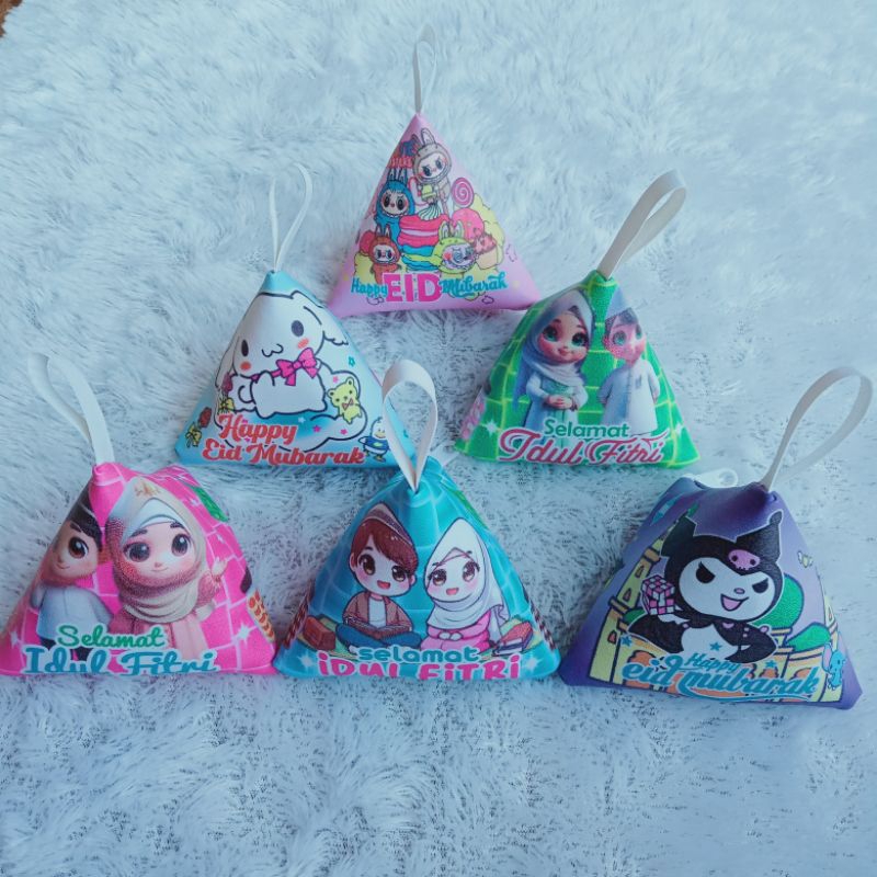 

(12pcs) Dompet ketupat lebaran Murah / angpao lebaran