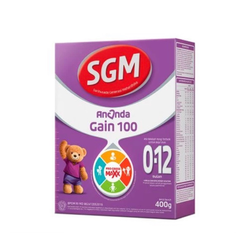 SGM ANANDA GAIN 100 0-12 BULAN