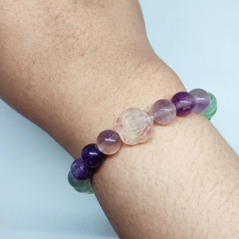 FluoriteGelang/Spacer Flower Fluorite