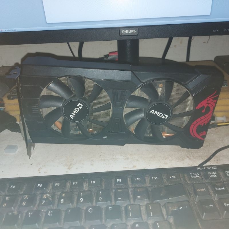 [Rusak] VGA PowerColor RX 570 4GB No Display