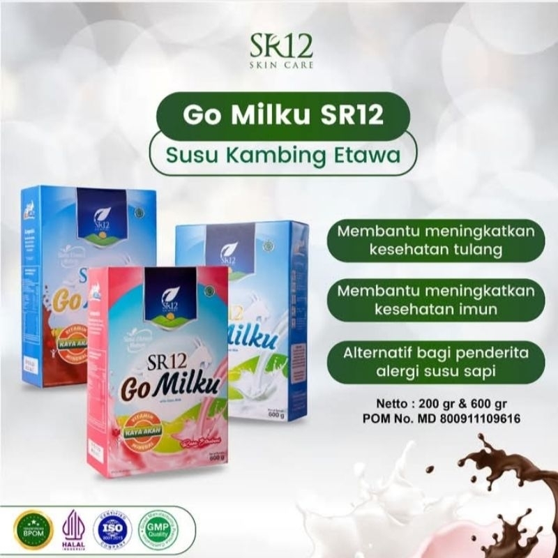 

Go milku SR12 Herbal Susu Kambing Etawa Asli