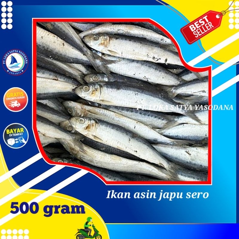 

ikan asin japu sero 500gram