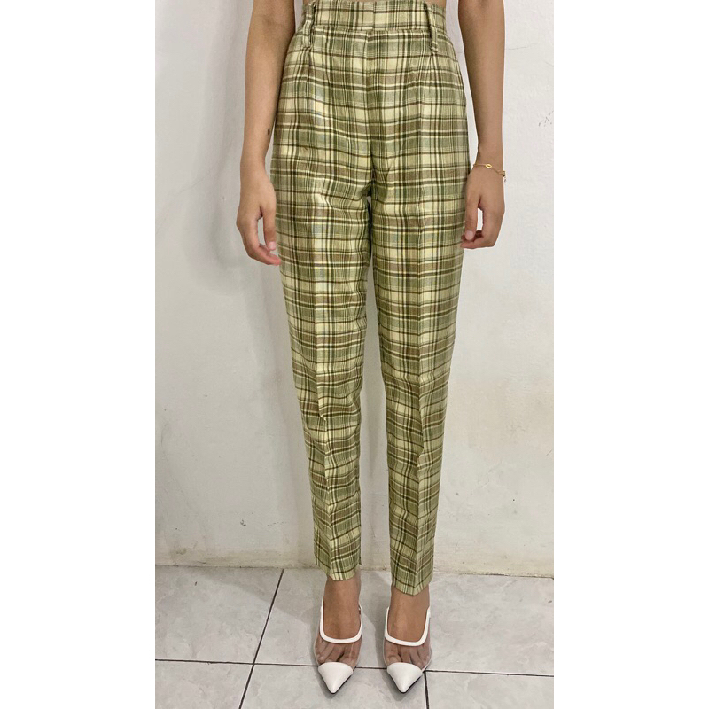 preloved celana tartan