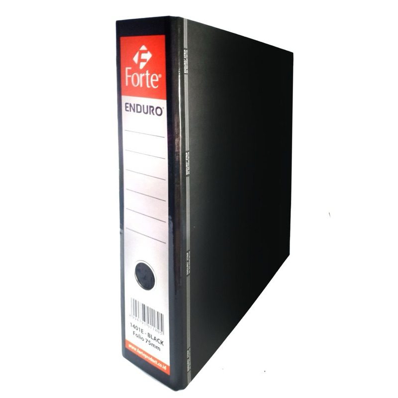 

Odner PP Lever Arch File Forte Enduro F4 - Black/Hitam