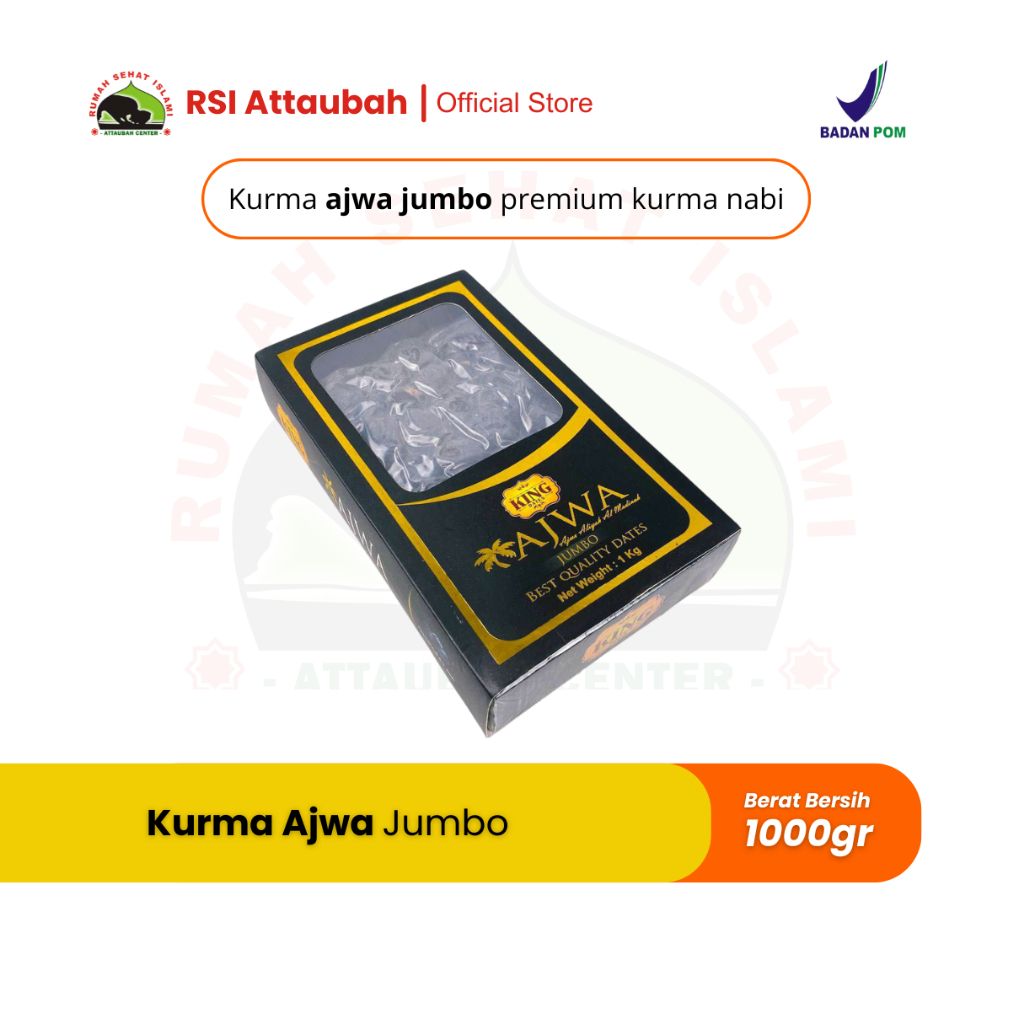 

Kurma Ajwa Jumbo 1Kg Kemasan Box - Kurma Ajwa Madinah