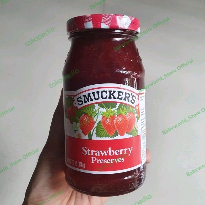 SELAI SMUCKER STRAWBERY 340gr