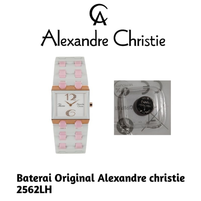 Baterai original Alexandre christie 2562LH