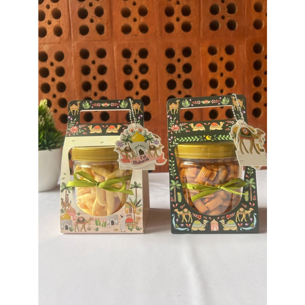 

Hampers Mini Lebaran 2025 - isi Snack Toples