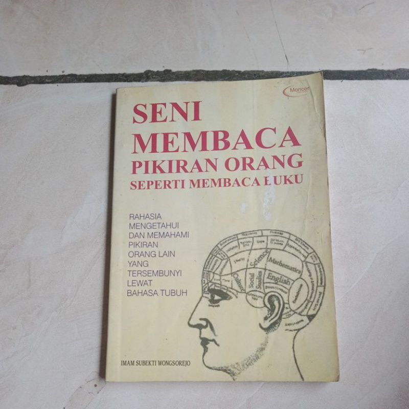 Buku Seni membaca pikiran orang seperti membaca buku
