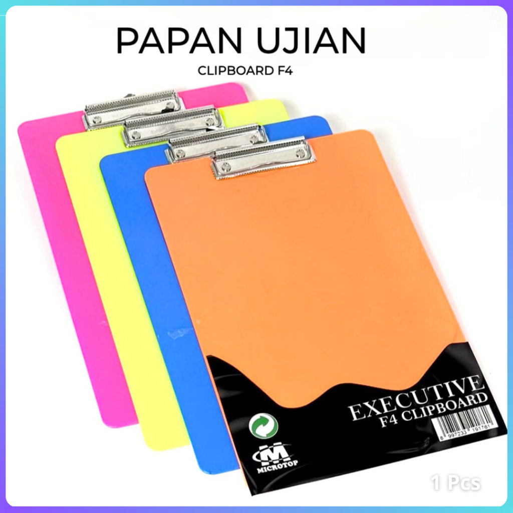 

HD Clipboard Plastik Warna Pastel/Papan Jalan/Papan Ujian/Clipboard/Papan Jalan