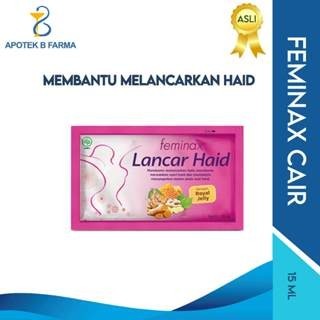 Feminax Cair Lancar Haid 15 mL - Meredakan Nyeri Haid