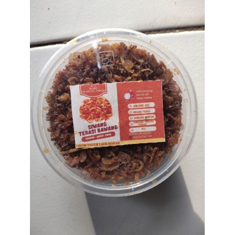 

Siwang terasi bawang (khas cirebon)