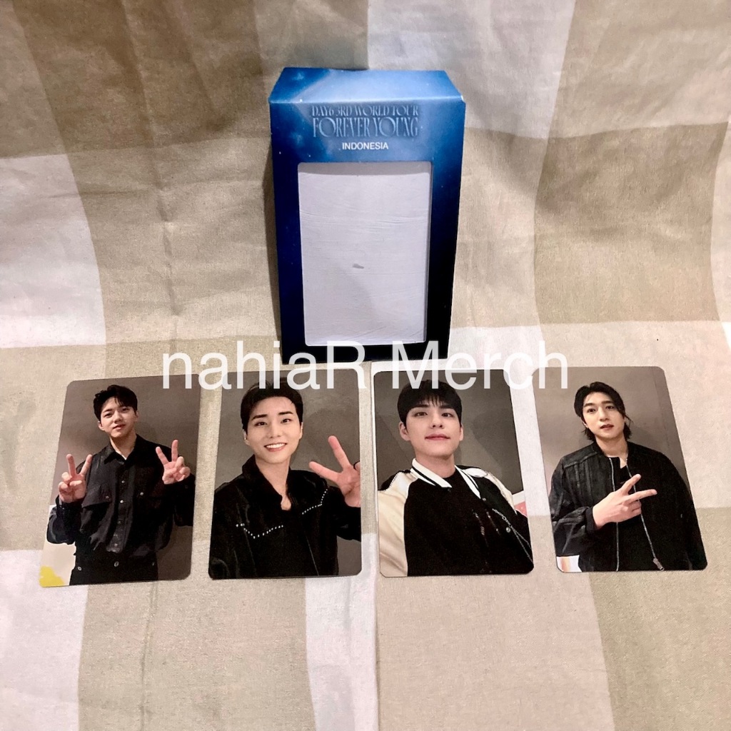 DAY6 3rd World Tour <Forever Young> in Indonesia Official Photocard Set