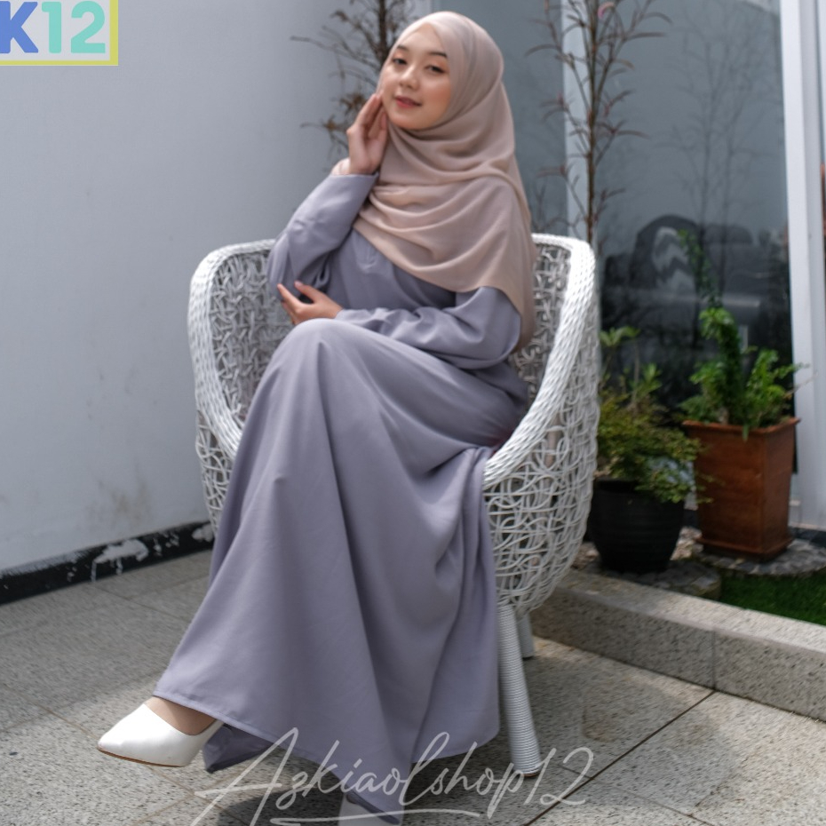 abaya wolfis premium abaya umroh basic polos