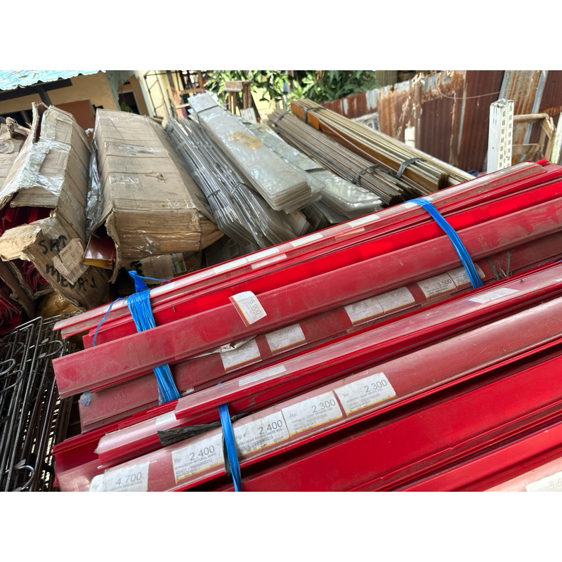 price tag label harga rak gondola minimarket harga 10 pcs