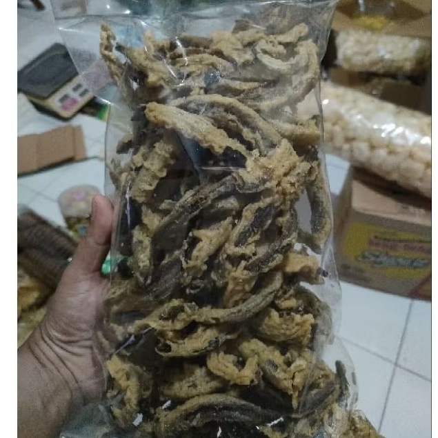 

Kripik belut 500gr