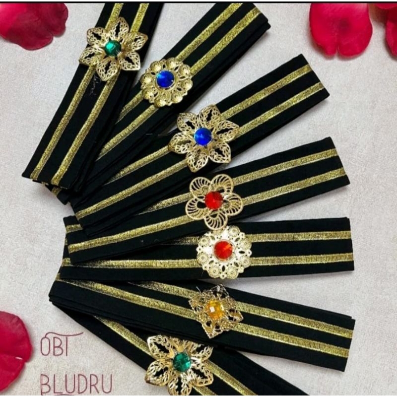 selendang OBI beludru free bros/selendang bali/ikat pinggang kebaya/