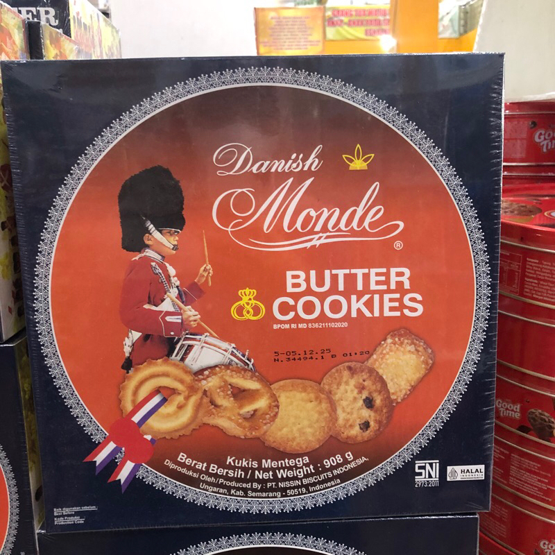 

DANISH MONDE BUTTER COOKIES 908g