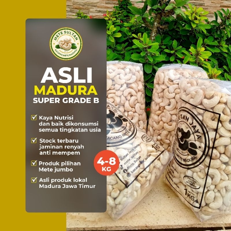 

LEBIH PUAS METE MADURA SUPER UTUH MENTAH 4KG