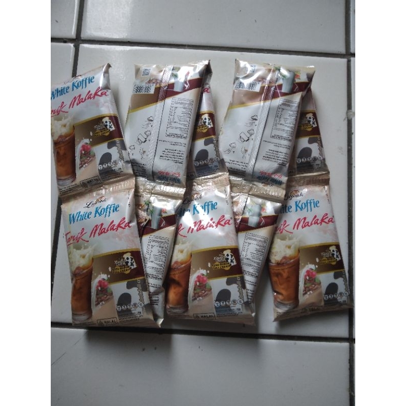 

Luwak White Coffee Tarik Malaka Kemasan 1 Renceng isi 10 Sachet