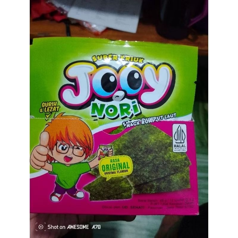 

Rumput Laut Jooy Nori isi 12pcs