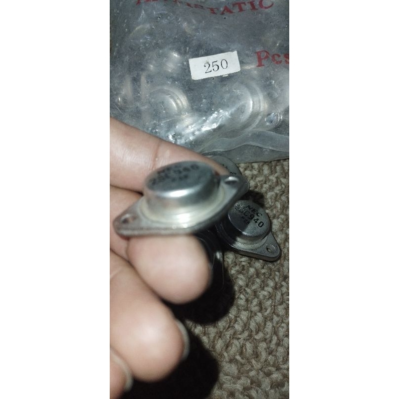 transistor jengkol 2sc940 NEC ori nos