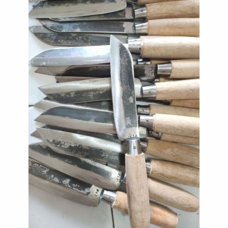 pisau baja pisau dapur bahan baja super tajam sangat tajam