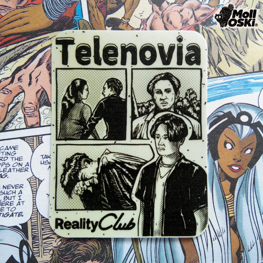 molloski - Sticker Reality club / Telenovia - Edisi sticker band / Sticker Musik / Sticker Lagu / St