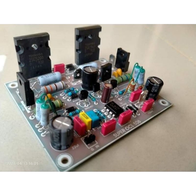 Star+ Kit driver power amplifier SOCL 506 TEFkomponen full ori berkualitas