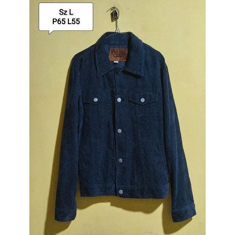 jacket trucker corduroy gap second original