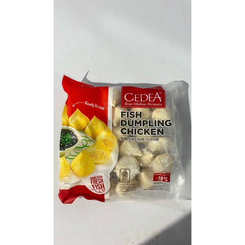 

CEDEA FISH DUMPLING CHICKEN 500 GRAM
