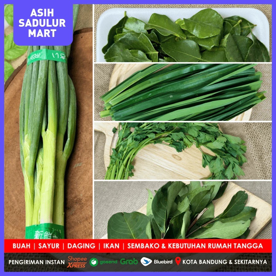 

INSTAN SERBA 5000 Daun Bawang / Seledri / Jeruk / Salam / Pandan
