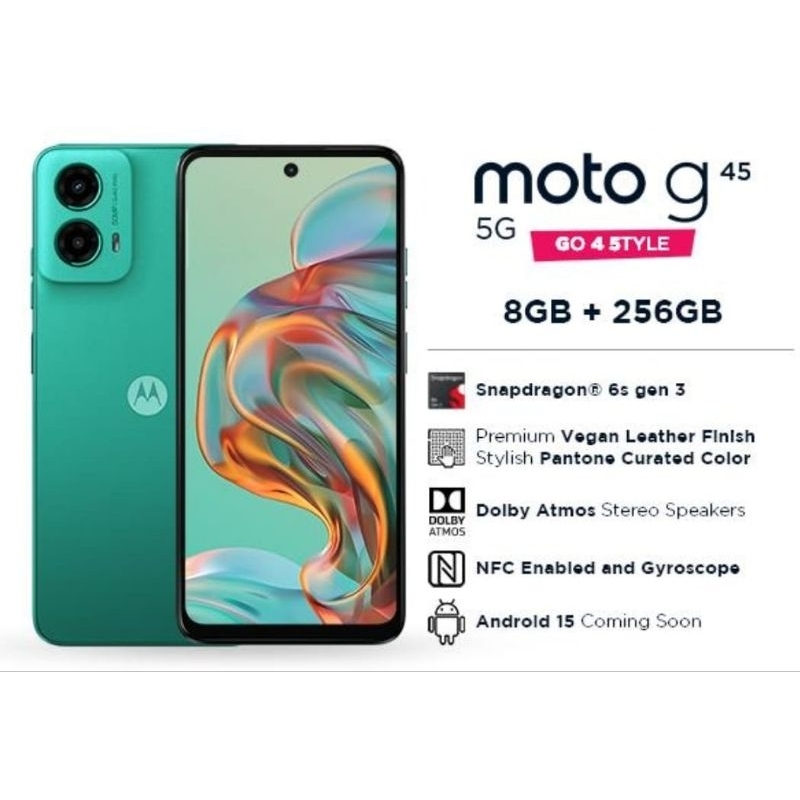 Motorola Moto G45 5G 8/256 Garansi Resmi