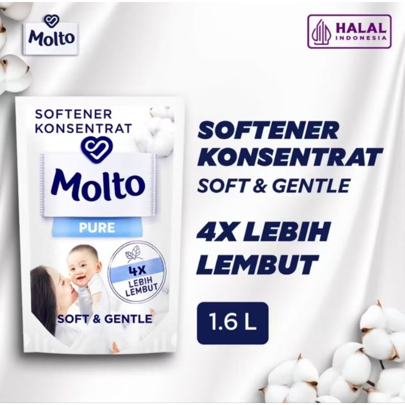 Molto Pelembut & Pewangi Pakaian Bayi Softener Konsentrat