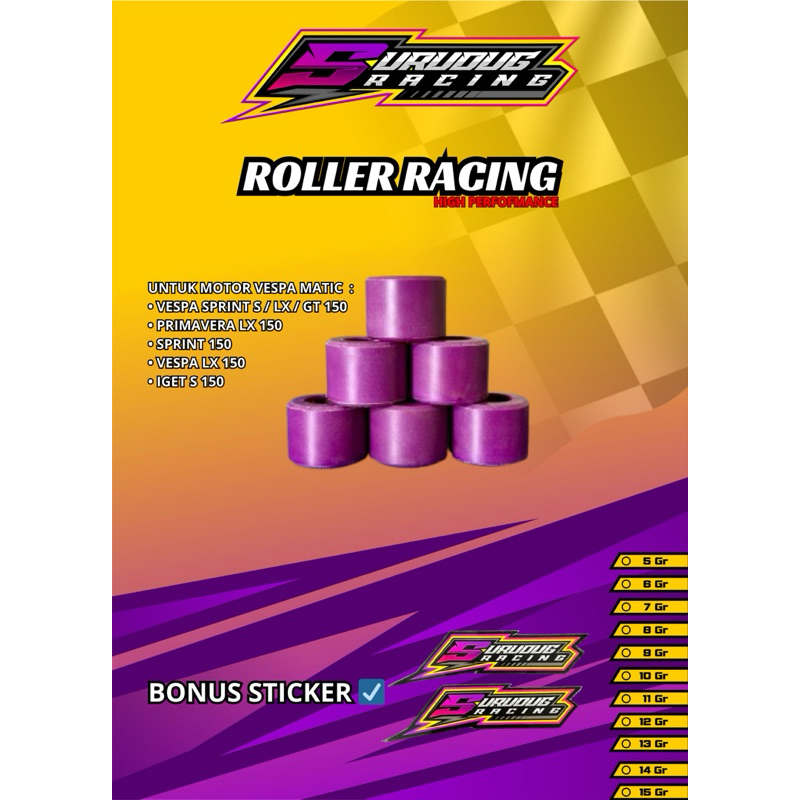 ROLLER VESPA MATIC SPRINT S/LX/GT 150 PRIMAVERA LX 150 VESPA LX 150 IGET S 150 SPRINT 150