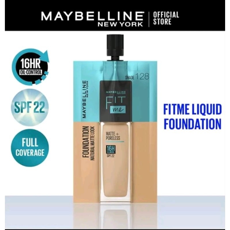 maybelline fitme foundation
