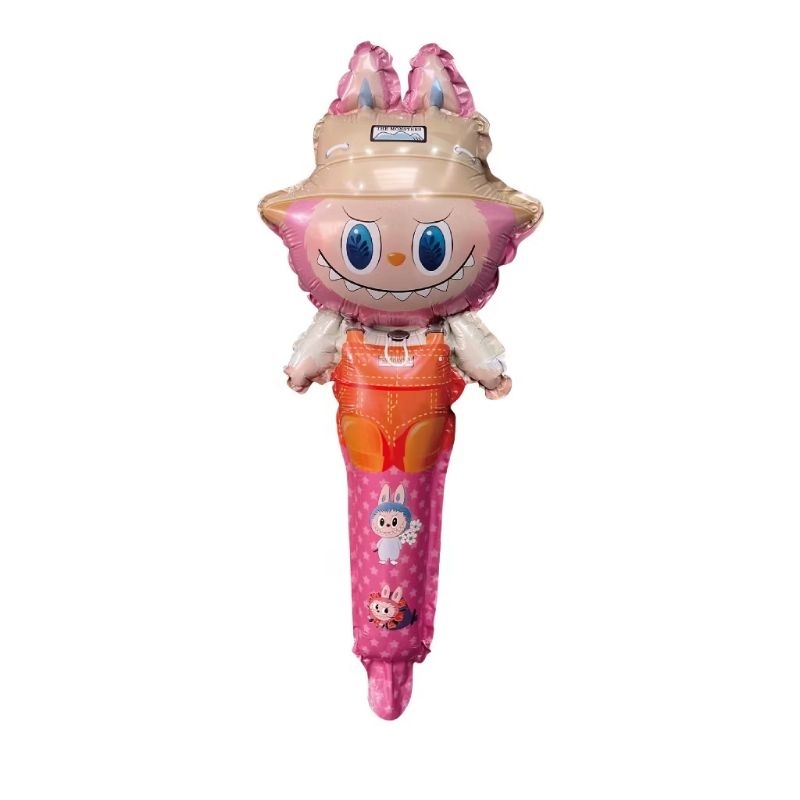 BALON PENTUNG LABUBU/BALON PANJANG LABUBU/BALON LABUBU