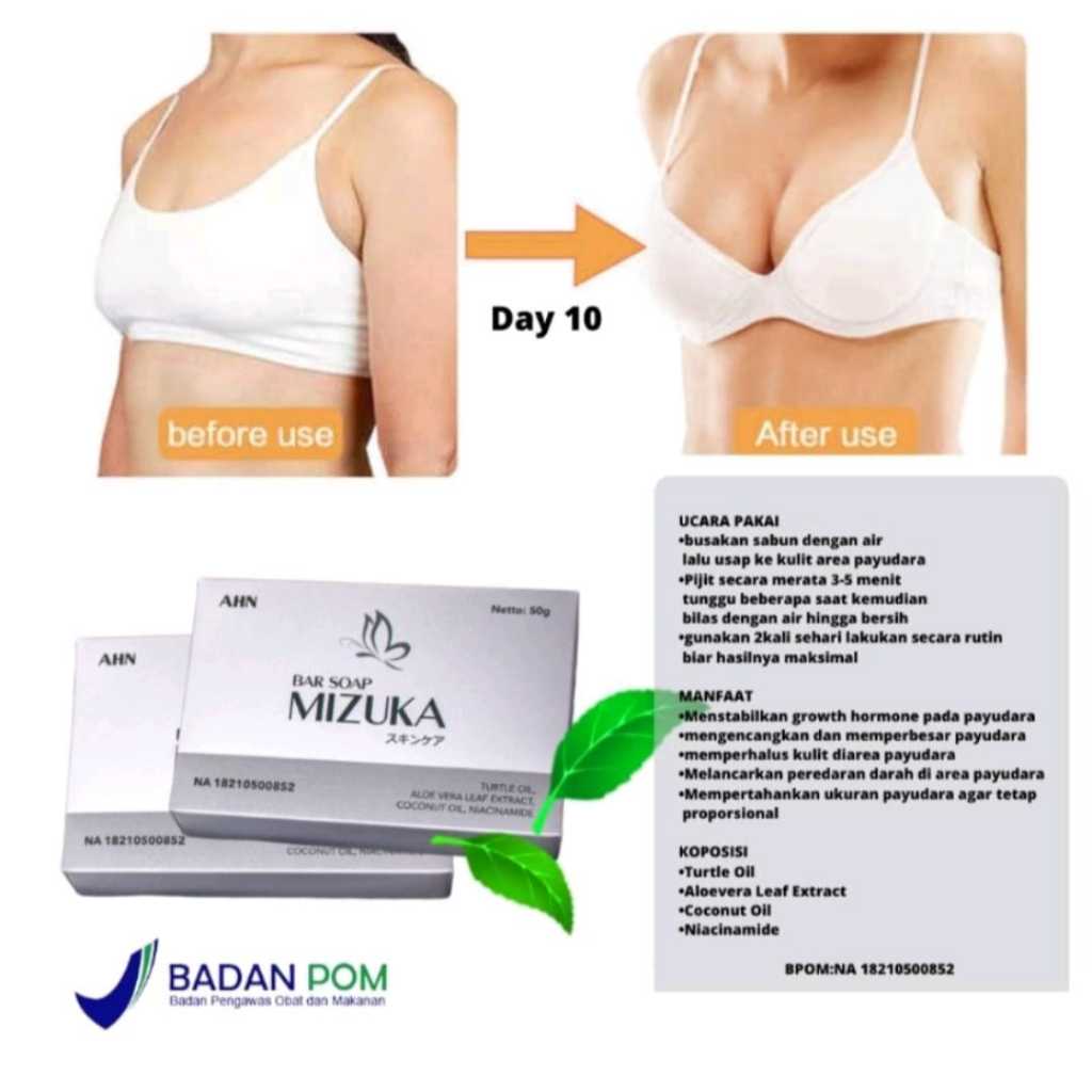 MIZUKA BAR SOAP PEMBESAR PAYUDARA AMPUH DAN PERMANEN ORIGINAL CEPAt
