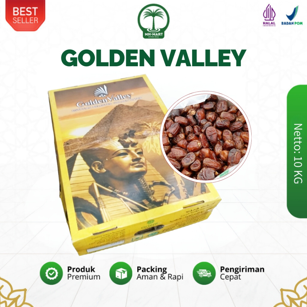 

Kurma Mesir Golden Valley 10 Kg Original