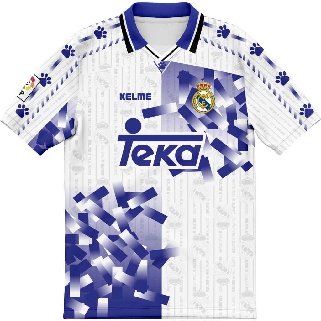 JERSEY RETRO REAL MADRIB 1996/1997 FULLPRINT GRATIS NAMESET