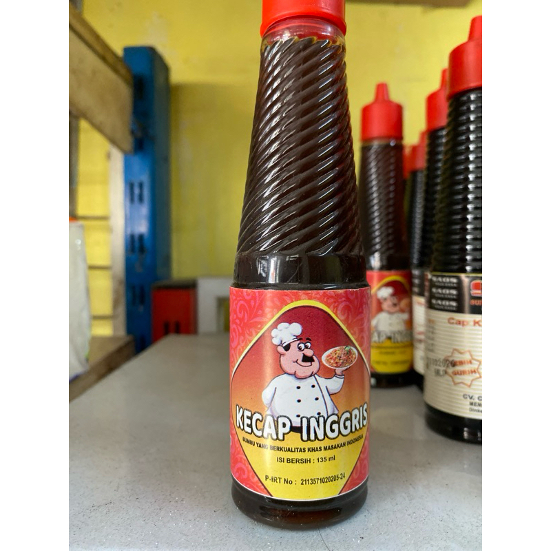 

Kecap Inggris Trade Mark 58 isi 135 ml botol kecil