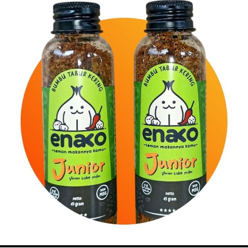 

ENAKO JUNIOR Bumbu Tabur Kering Tidak Pedas (Non MSG) - Anti Anak GTM