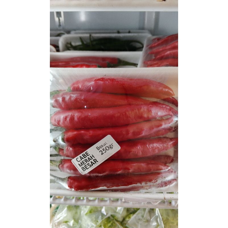 

Cabe besar merah 150Gr