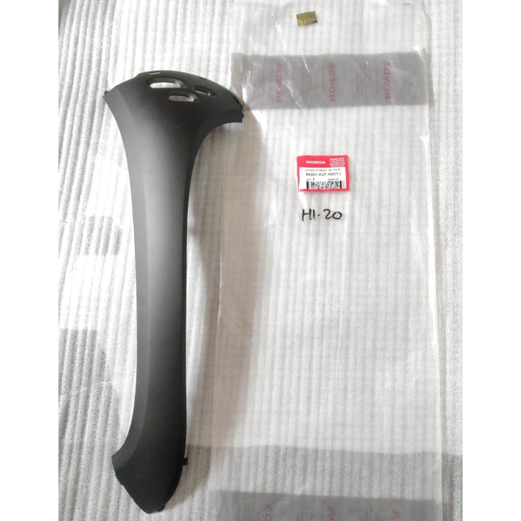 Cover Depan Kanan Hitam Doff - Honda Scoopy K2F - 64201K2FN00YJ