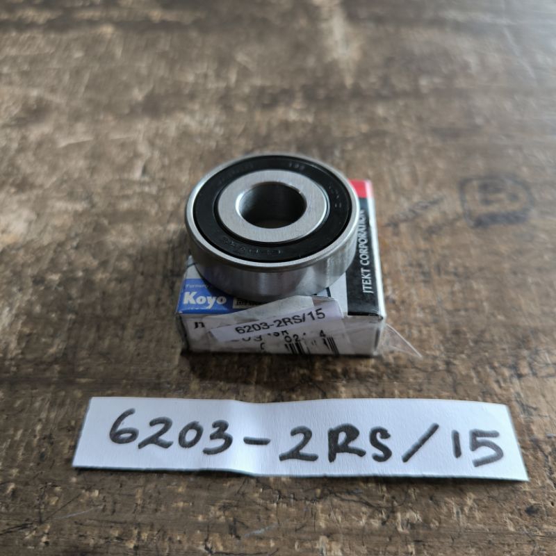 Bearing Laker 6203 2RS/15 Original Koyo Japan