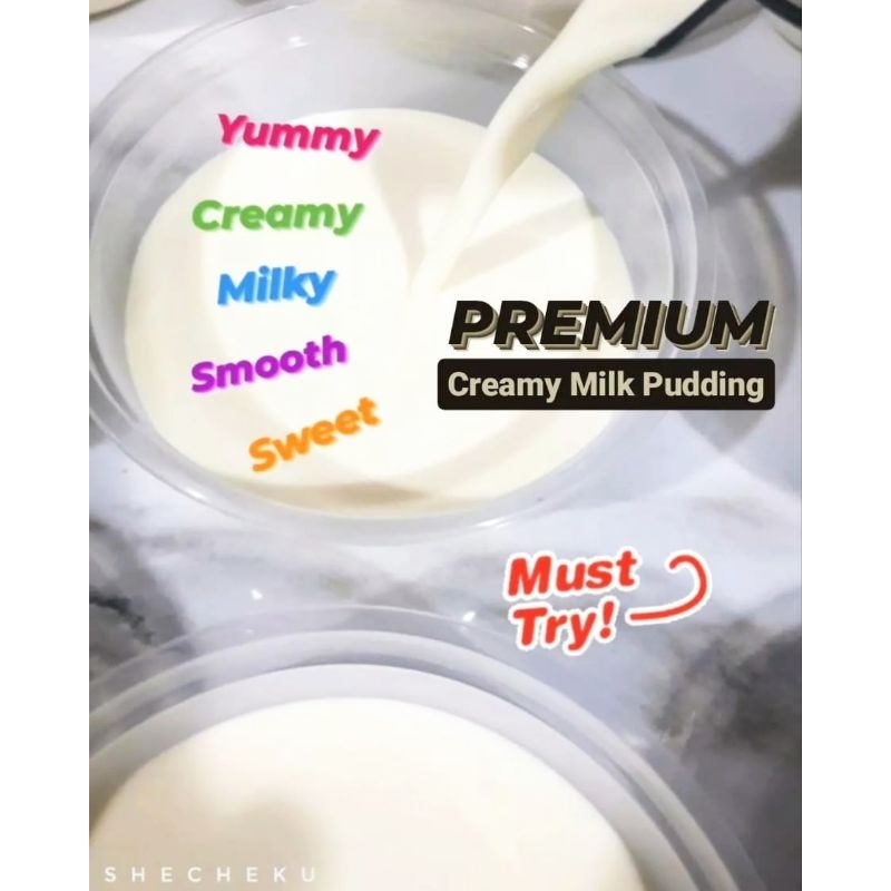 

Creamy Milk Pudding - Japanese Pudding
