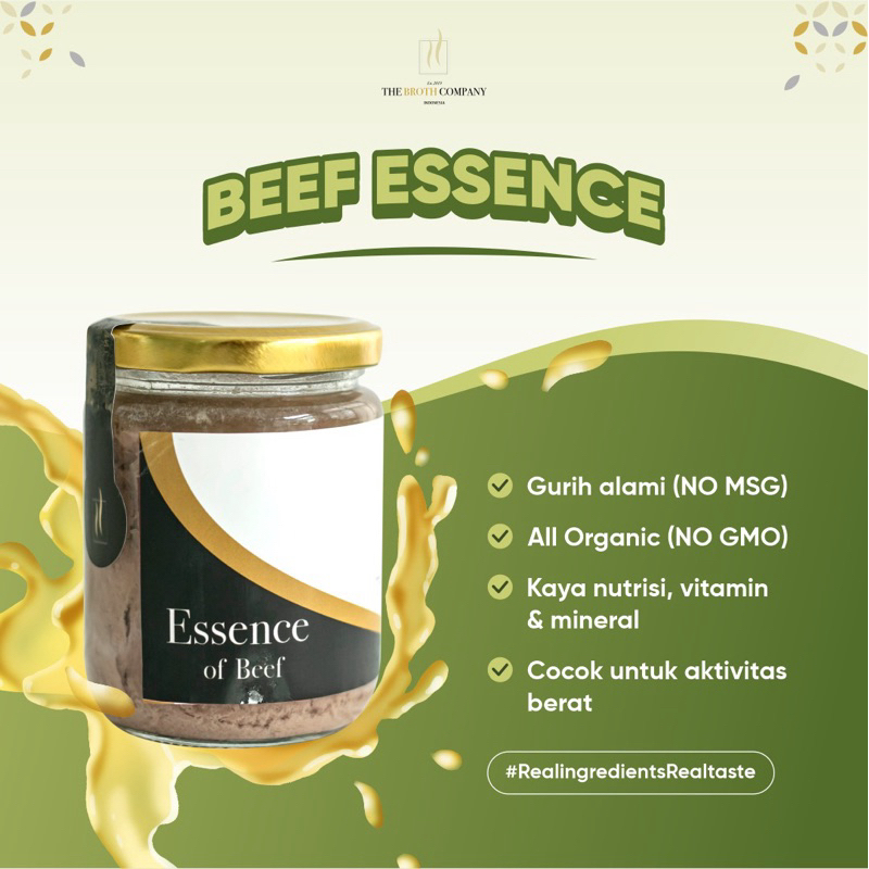 

The Broth Company - Beef Essence - BB Booster - Essence - MPASI