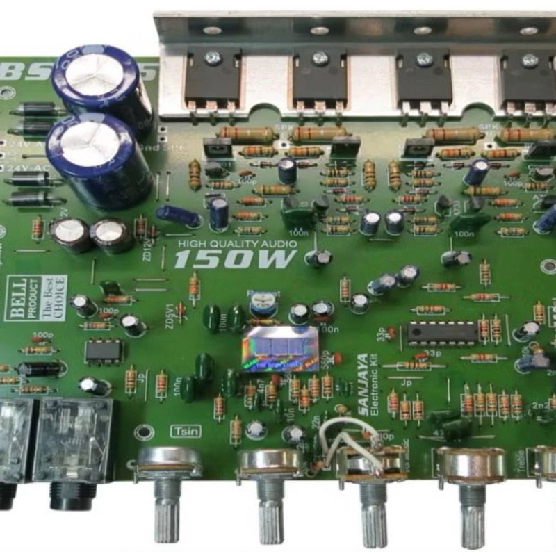 KIT BSX-A5 BELL BGR 200W STEREO AMPLIFIER ACTIVE SPEAKER WITH DIGITAL ECHO MIXING BSX A5 1