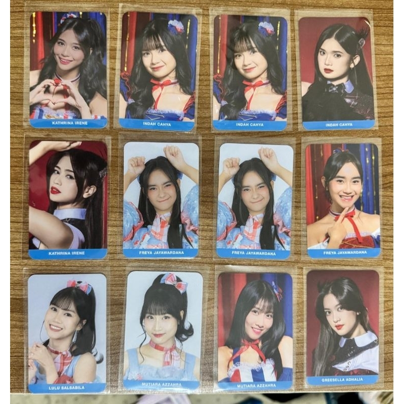 [READY STOCK] JKT48 PHOTOCARD MEET AND GREET #SUKINANDA KUSANGAT SUKA OFFICIAL SIGN FREYA MUTHE GREE